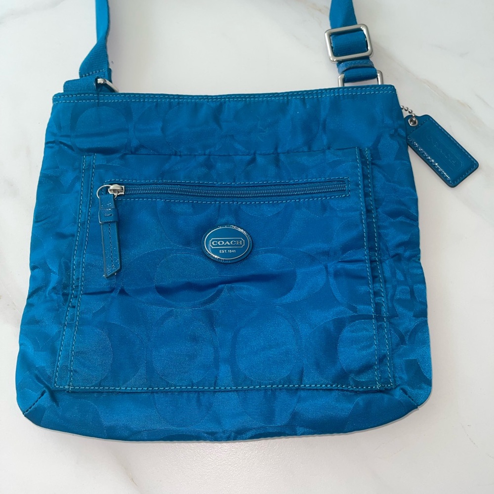 Coach Blue Crossbody Bag